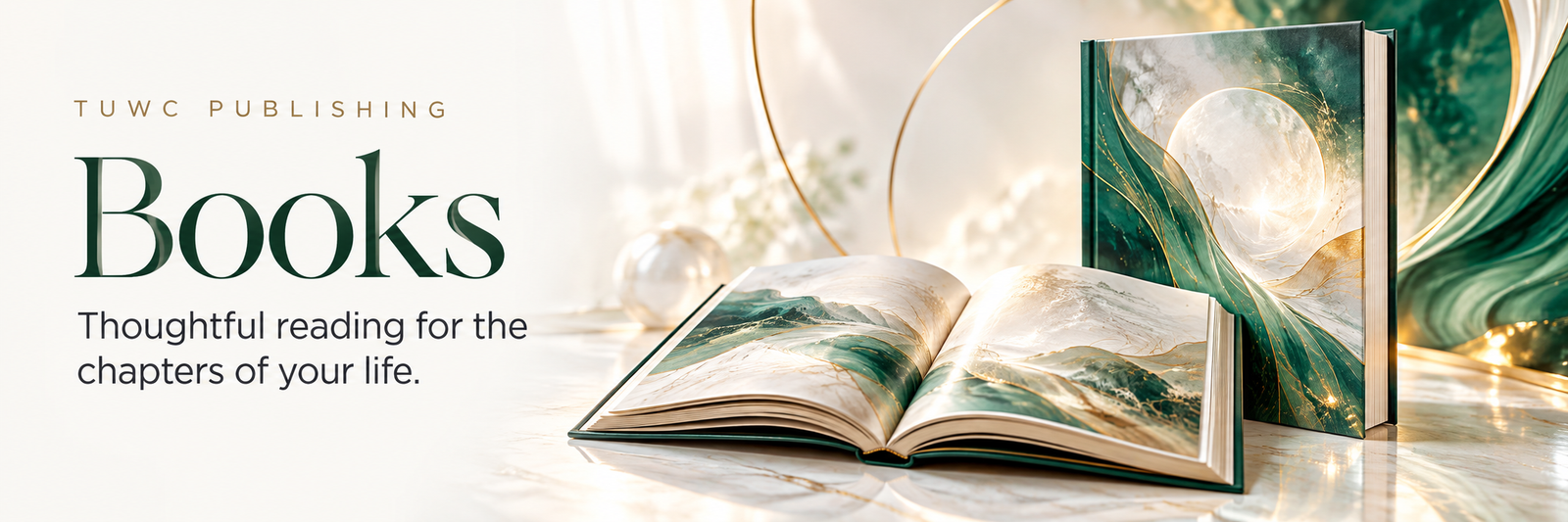 TUWC Publishing product family — banner 1
